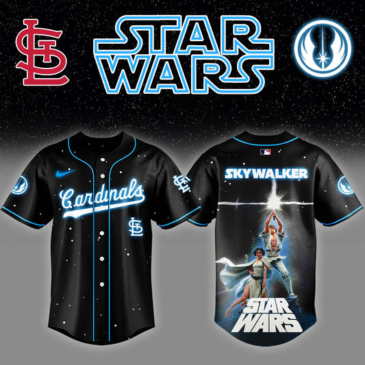 St.Louis Cardinals x Stars Wars Luke Skywalker Game Night Baseball Jersey Editions Limited v4