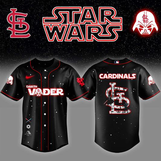 St.Louis Cardinals x Stars Wars Darth Vader Night Baseball Jersey Editions Limited v2