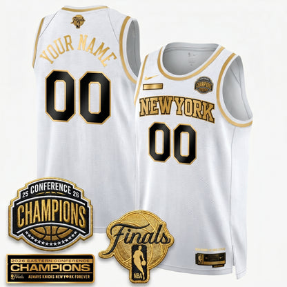 Custom NYK 2026 NBA Eastern Conference Champions Vapor Jersey - Stitched n6