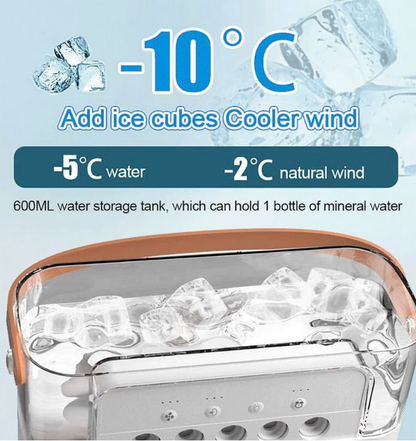 Portable 3 in 1 Mini Air Cooler Fan