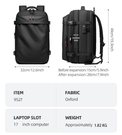 Large Capacity Travel Vacuum Compression Backpack