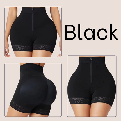 Zip up buttocks for woman body tightening and lifting