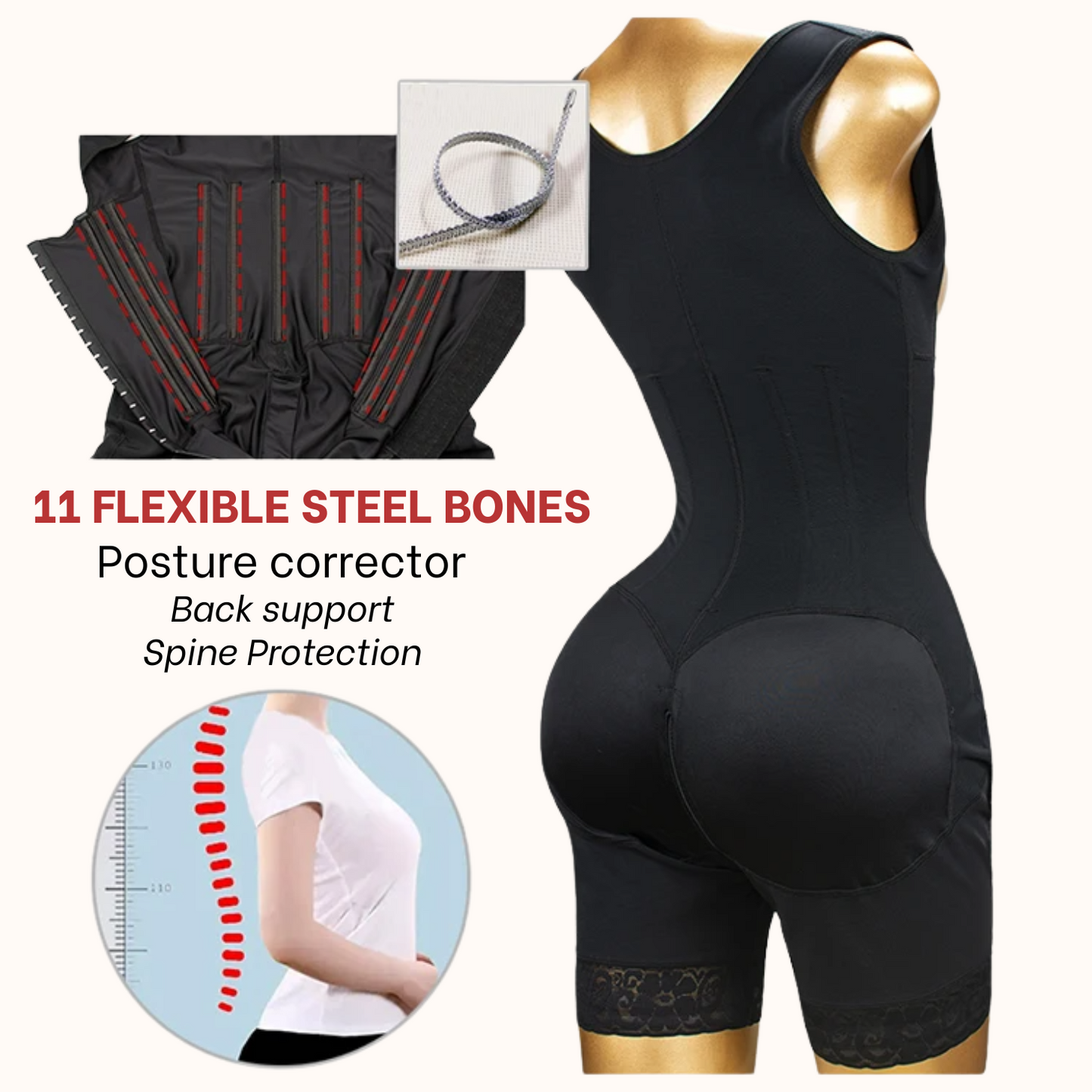 High Compression Girdle Shaper Woman Extreme Corset