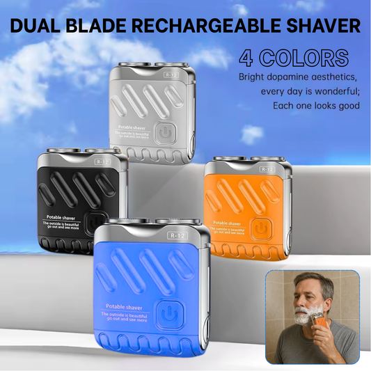 Men's Dual Blade Rechargeable Shaver