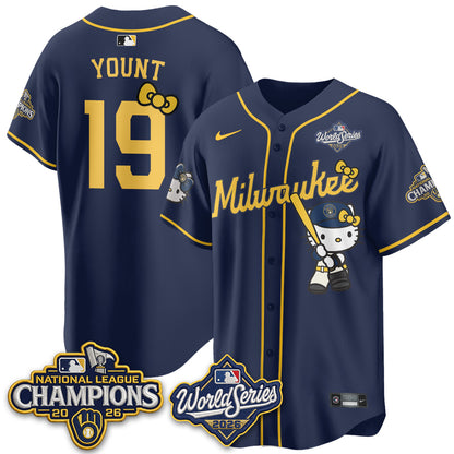 MIL 2026 NL Champions x Meow KT Vapor Jersey - Stitched