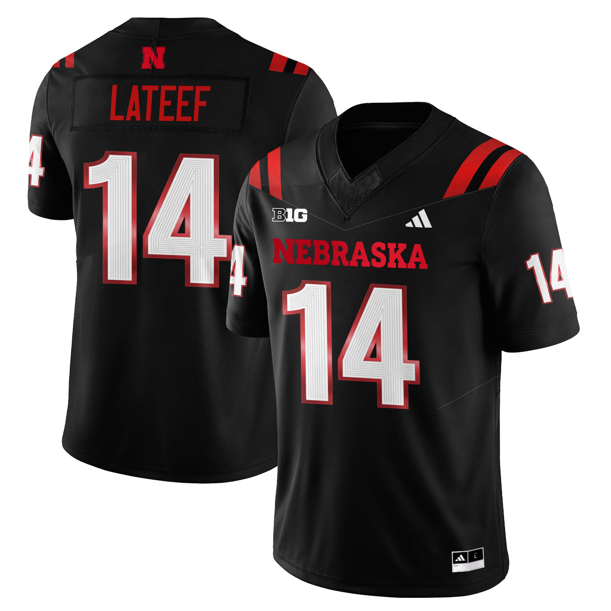 Nebraska Huskers 2026 "The Fire Rises" Vapor Jersey - Stitched