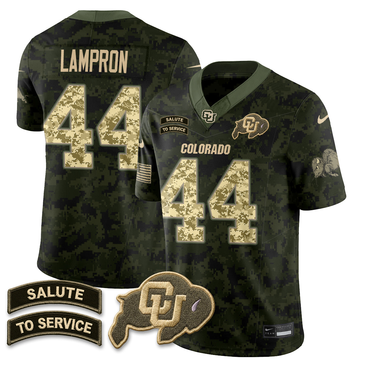 CU 2026 Salute to Service Vapor Jersey - Stitched
