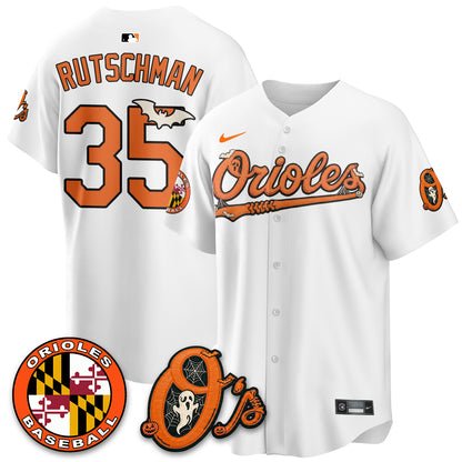 Baltimore Orioles Halloween 2026 Vapor Limited Jersey - Stitched