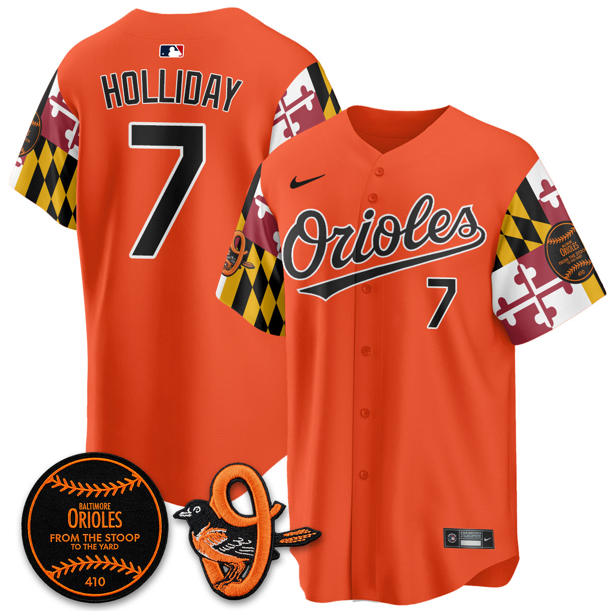 BAL 2026 x Maryland State Flag Vapor Jersey - All Stitched V2