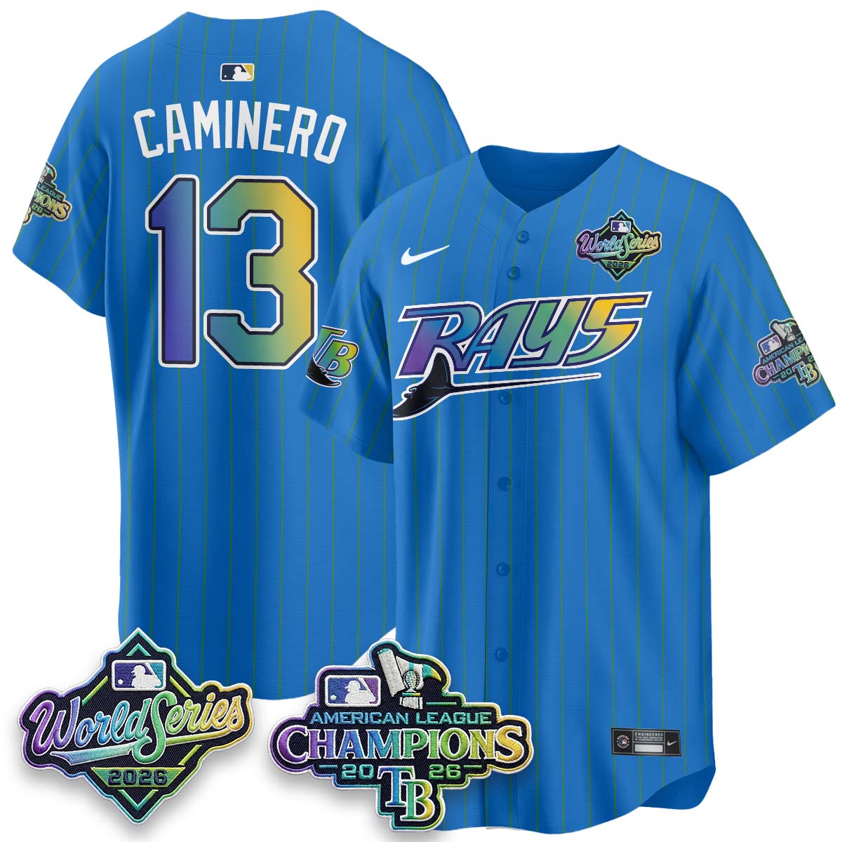 TB 2026 AL Champions Limited Vapor Jersey - Stitched