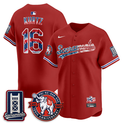 OAK Americana 2026 Vapor Limited Jersey - Stitched