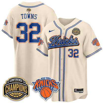 New York Knicks 2026 NBA Finals Vapor City Edition Jersey V2- Stitched