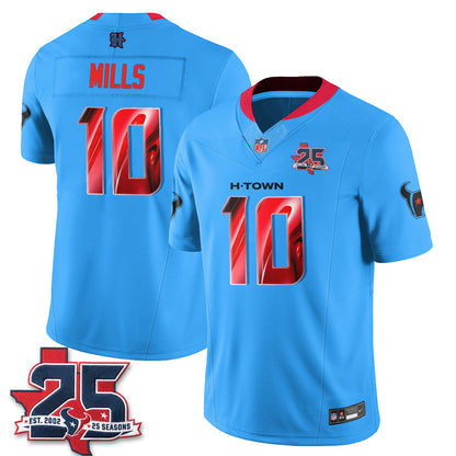 HOU Fangear Edition Vapor Jersey - Stitched
