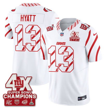 New York Giants  Xmas Edition Vapor Jersey - Stitched