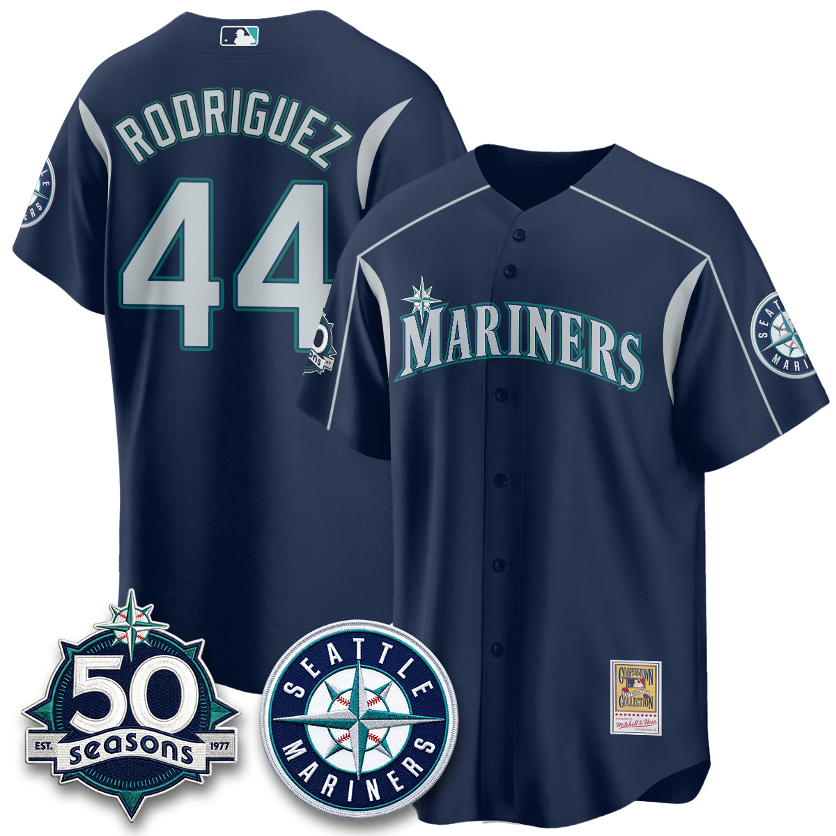 Seattle Mariners "Legacy Edition" Vapor Jersey - Stitched