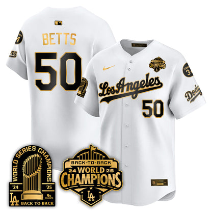 LAD Alternate  Vapor Limited Jersey - 9x Champs - All Stitched