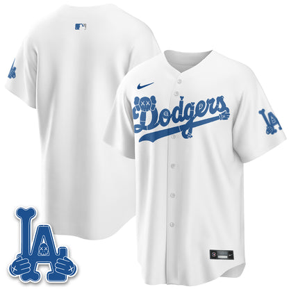 Los Angeles Dodgers x KAWS Edition Vapor Jersey V2- Stitched