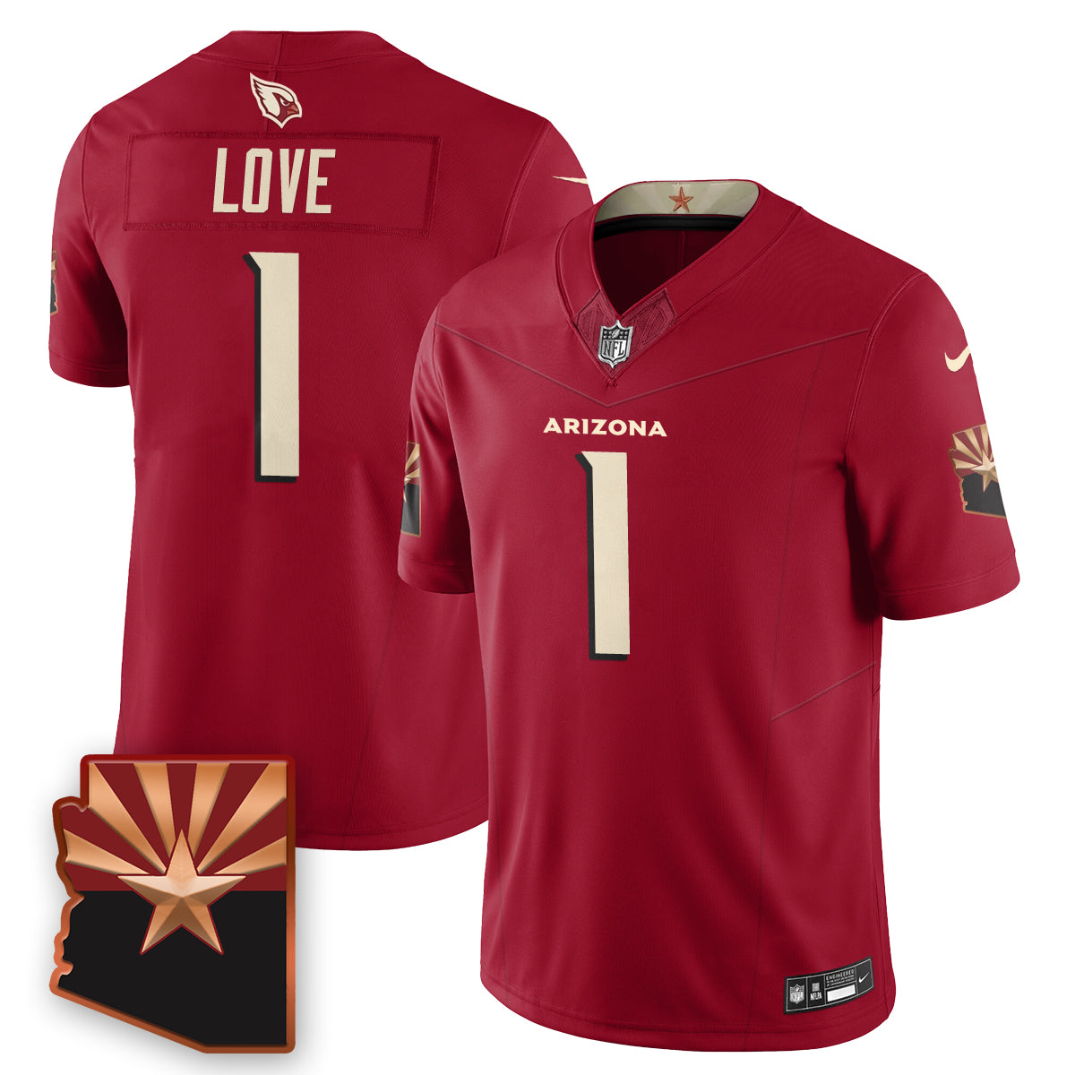 ARI 2026 NFL Draft Jersey - All Stitched