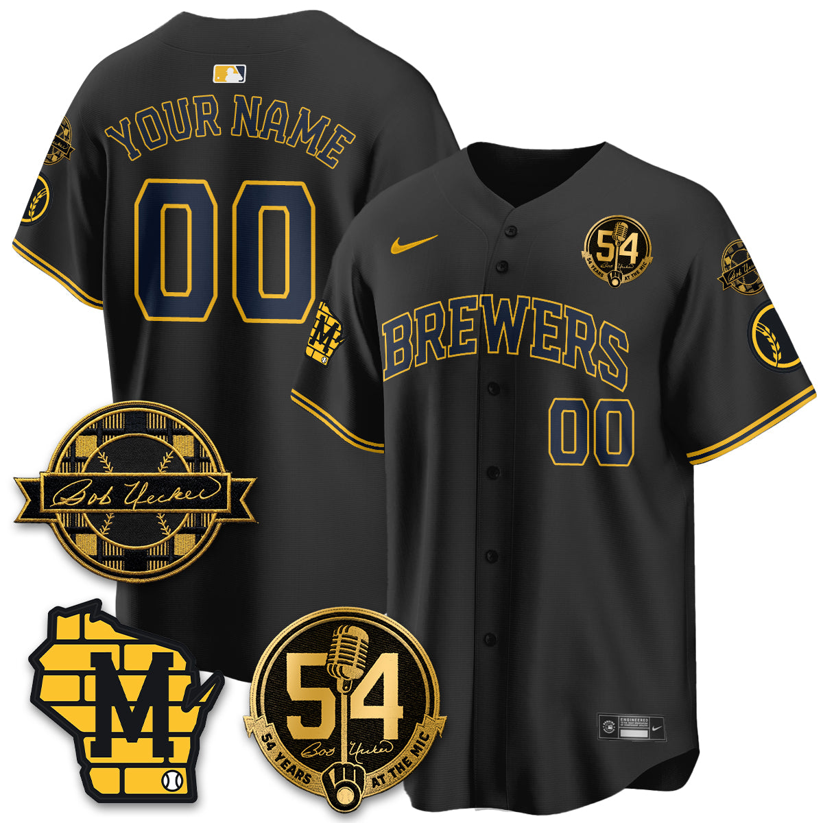 MIL 2026 Black Out Style Limited Vapor Custom Jersey - All Stitched