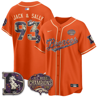 DEN 2026 Nightmare Edition Vapor Baseball Jersey - Stitched