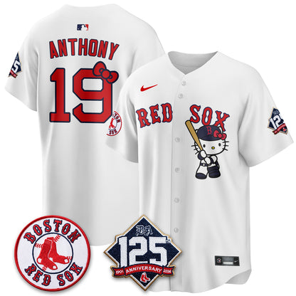 Boston Red Sox x Meow KT Vapor Limited Jersey - Stitched