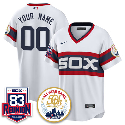 Chicago White Sox Reunion All West Champions Vapor Custom Jersey - Stitched