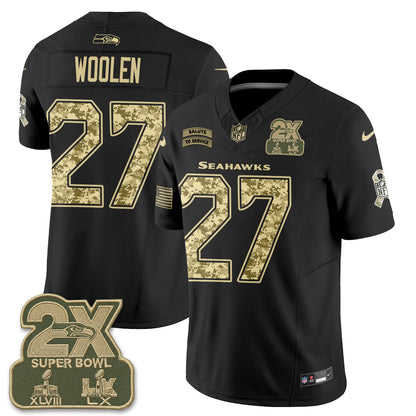 SEA 2026 Salute to Service Vapor Jersey - Stitched
