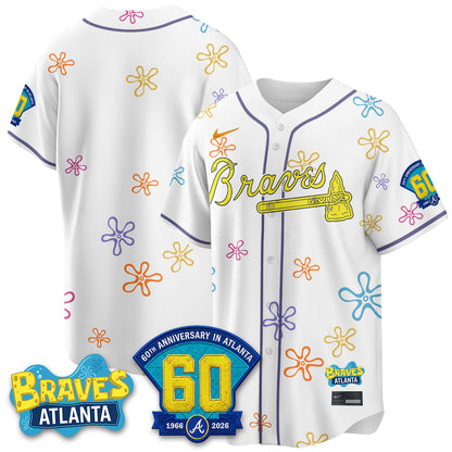 Atlanta Braves x SBSP Limited Vapor Jersey- Stitched