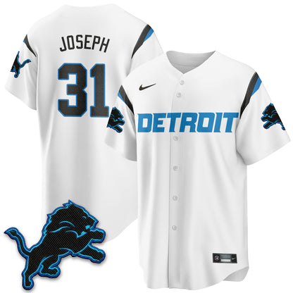 Detroit Lions 2026 Rivalries Baseball Vapor Jersey - Stitched