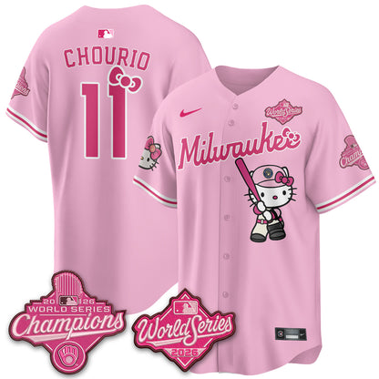 MIL 2026 WS Champions x Meow KT Vapor Jersey - Stitched