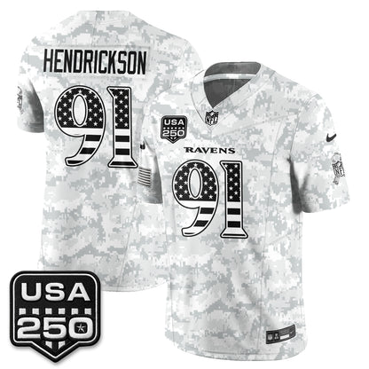 Baltimore Ravens 2026 Salute to Service Vapor Jersey - Stitched