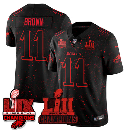 Philadelphia Eagles Dark Side Edition Vapor Jersey - Stitched