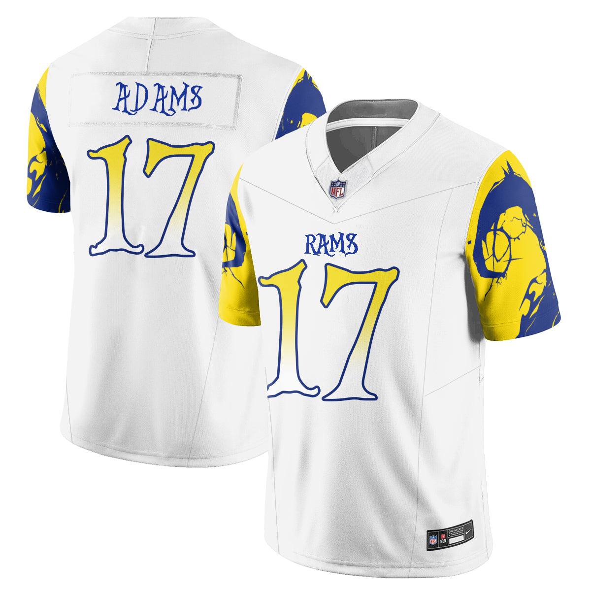 Los Angeles Rams x Nightmare Edition Vapor Jersey - Stitched