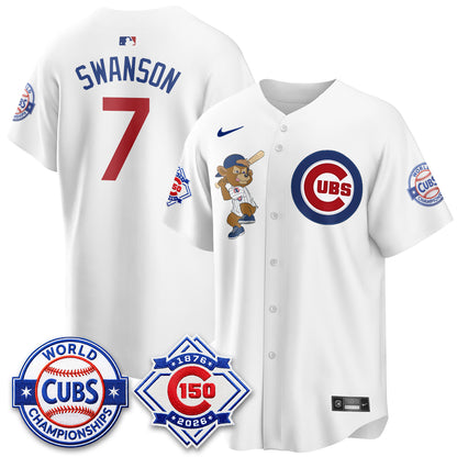 Chicago Cubs Clark Edition Vapor Limited Jersey - Stitched