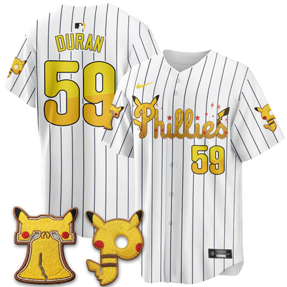 Philadelphia Phillies x PKM Edition Vapor Limited Jersey - Stitched