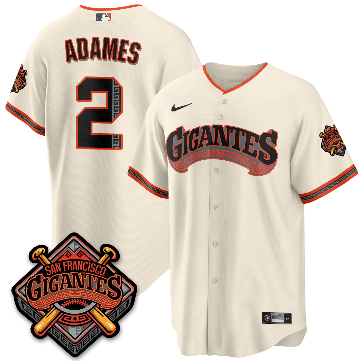 SF GIGANTES Vapor Limited Jersey - All Stitched
