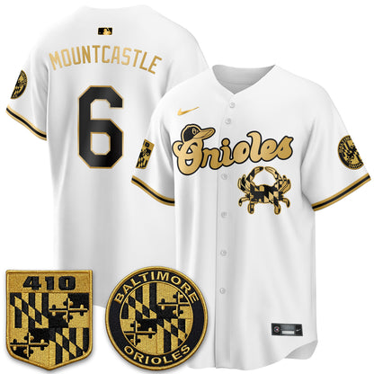 BAL Maryland Flag Vapor Limited Jersey - Stitched