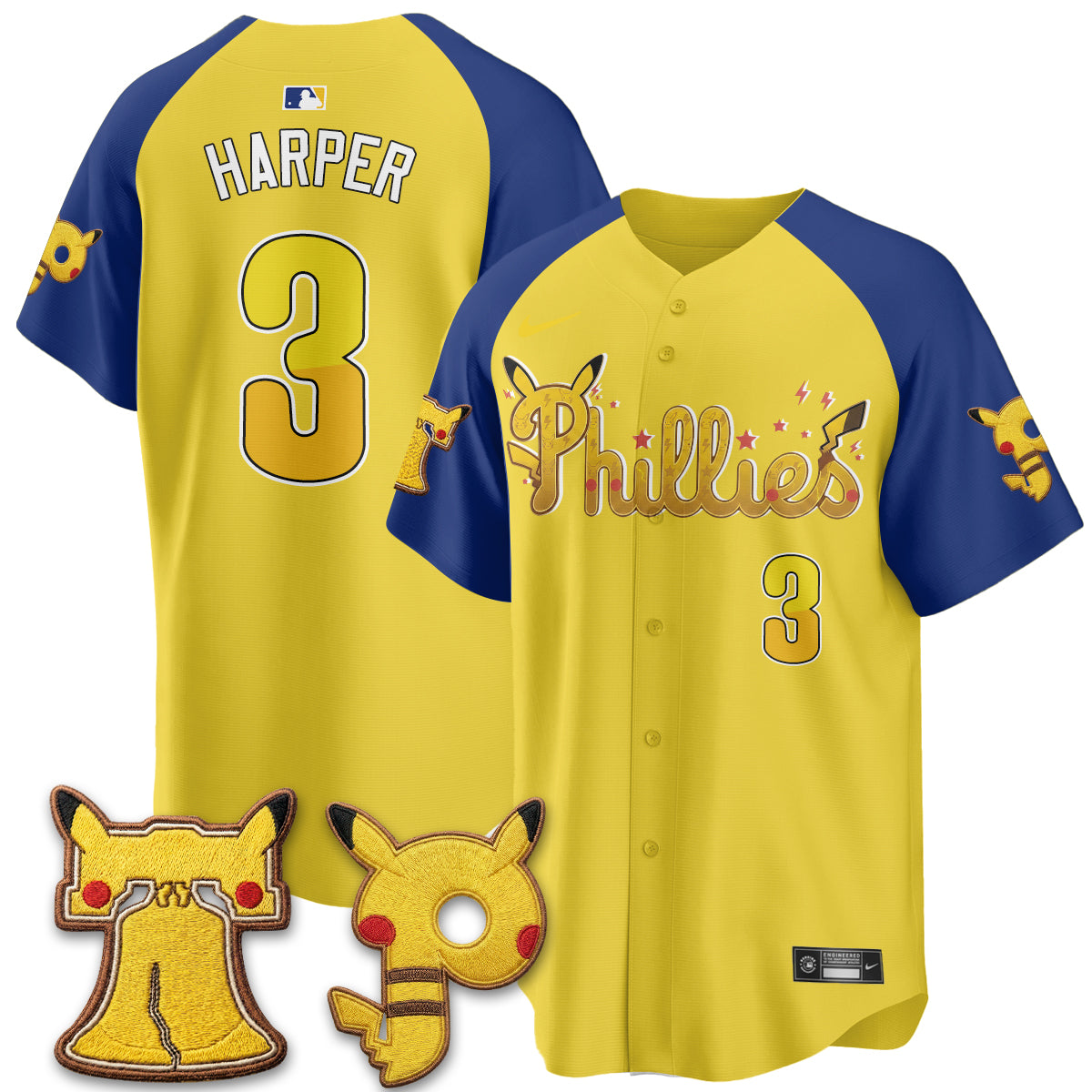 Philadelphia Phillies x PKM Edition Vapor Limited Jersey - Printed