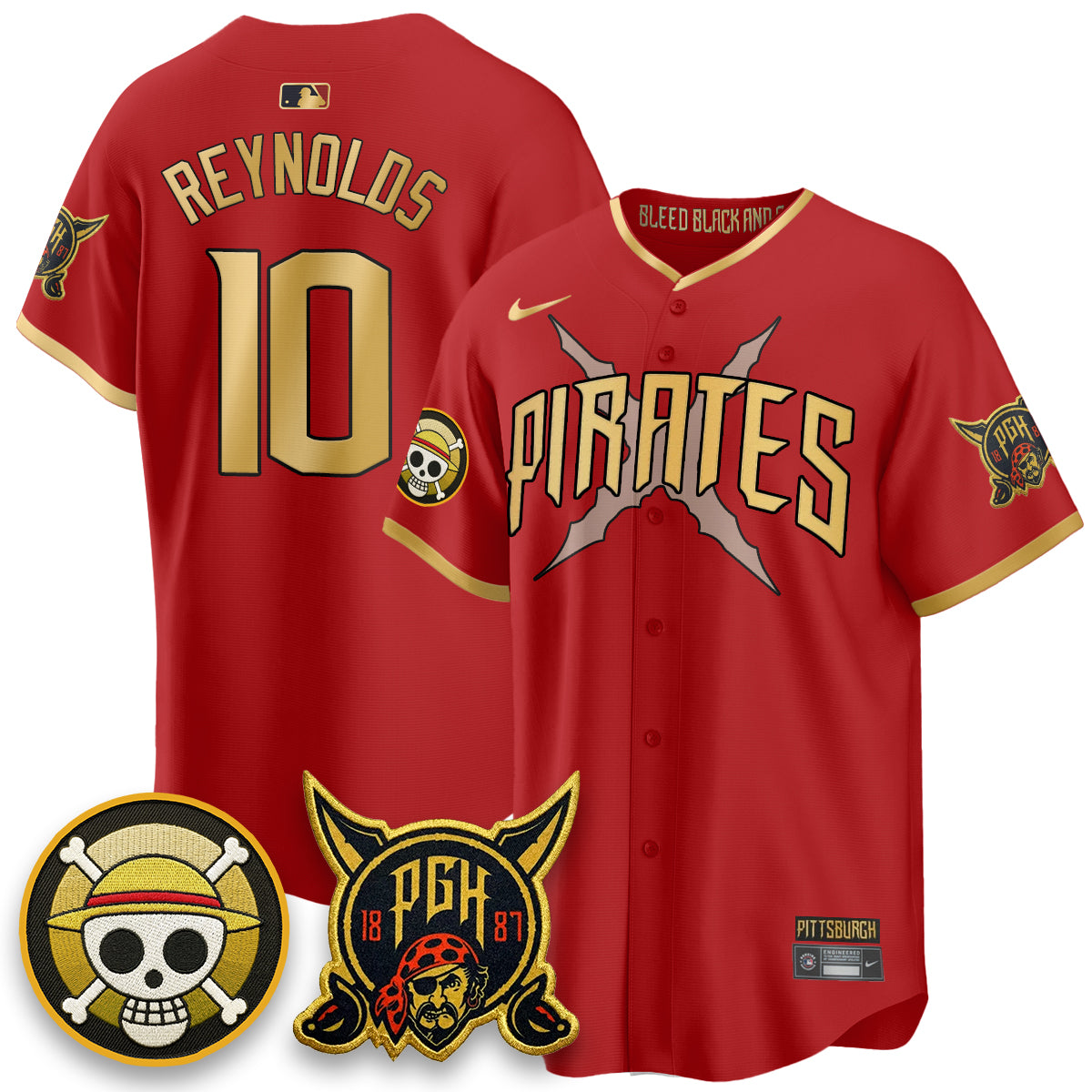 PIT 2026 City Connect x One Piece Vapor Limited Jersey - All Stitched