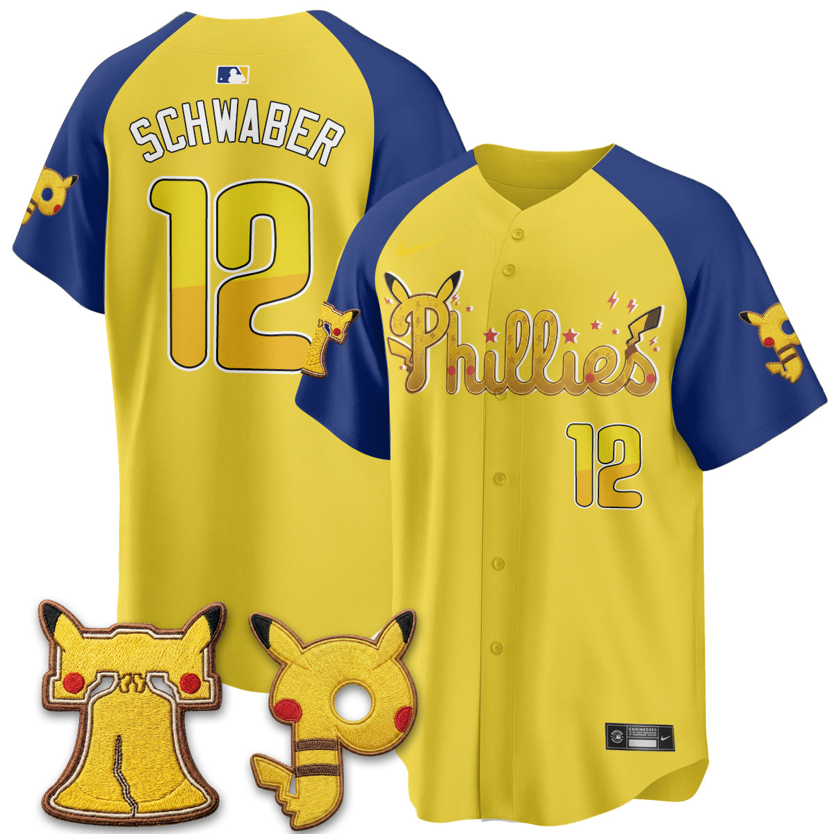 Philadelphia Phillies x PKM Edition Vapor Limited Jersey - Printed