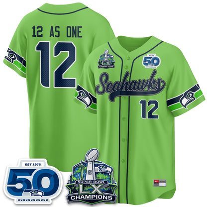SEA SB LX Champs Vapor Baseball Jersey - Stitch