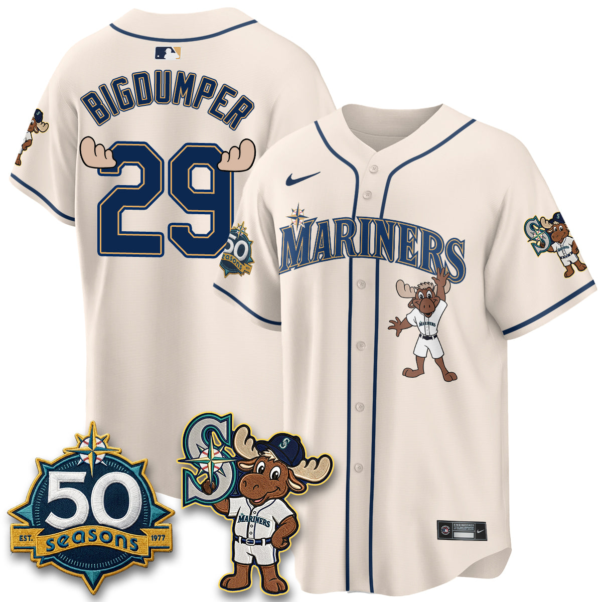 SEA Mascot Jersey - All Stitched