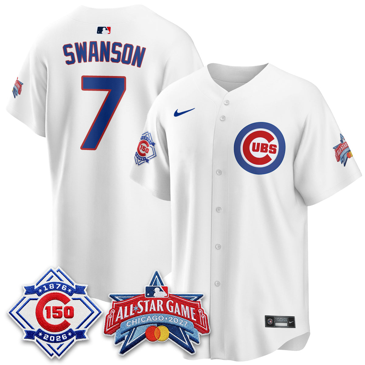 Chicago Cubs 2027 All Star Game Vapor Limited Jersey - Stitched