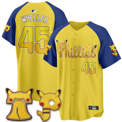 Philadelphia Phillies x PKM Edition Vapor Limited Jersey - Stitched