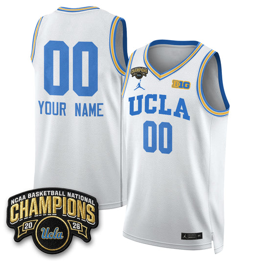 UCLA Women's Basketball Champion 2026 Limited Custom Jersey -  Stitched