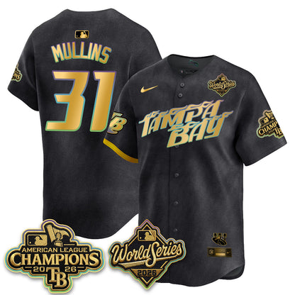 TB 2026 AL Champions Gold Edition Vapor Jersey - Stitched