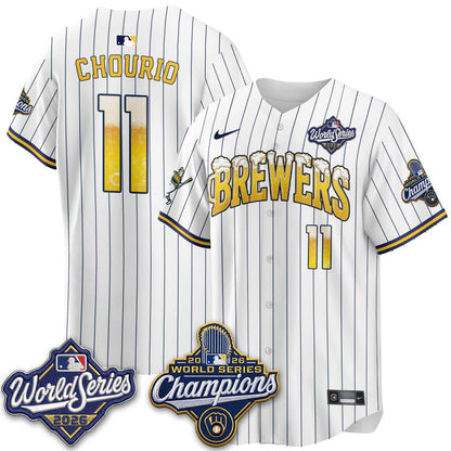 MIL "Pitcher & Pint" 2026 WS Champions Vapor Jersey - Stitched