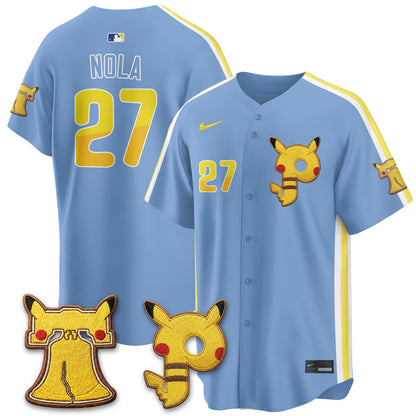 Philadelphia Phillies x PKM Edition Vapor Limited Jersey - Printed