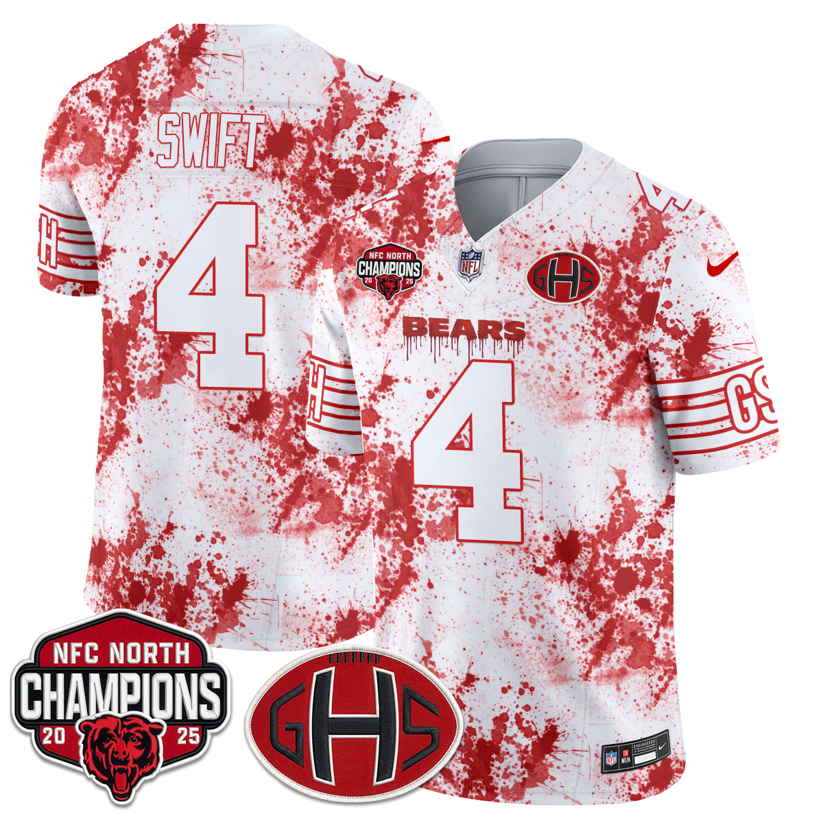 Chicago Bears 2026 Slasher Edition Vapor Jersey - Stitched