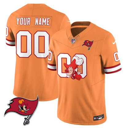 Tampa Bay Buccaneers x Red Coat Captain Edition Vapor Custom Jersey - Stitched